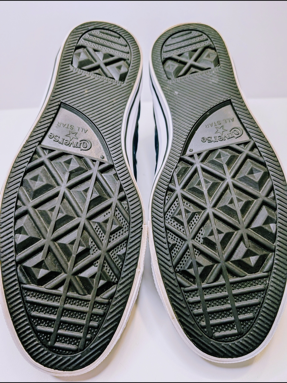 Converse Chuck Taylor All Star Quilted Nylon High Top Navy Blue Mens Size 9 - Picture 7 of 8